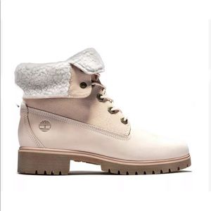 Timberland Women's Jayne 6" Waterproof Fleece Fold Down Boots